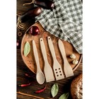 Набор кухонных принадлежностей «Кулинар», 4 предмета, дерево - Фото 3