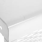 УЦЕНКА Экран на чугунный радиатор "Лидер", 590х610х150 мм, 6 секций, металлический, белый - Фото 2