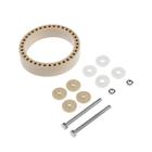 Арматура для смывных бачков "РБМ" АС-5.1, с боковым донным клапаном, белая - фото 21081542