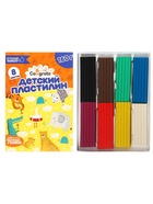 Пластилин Calligrata «Классический», 8 цветов, 160 г - Фото 4