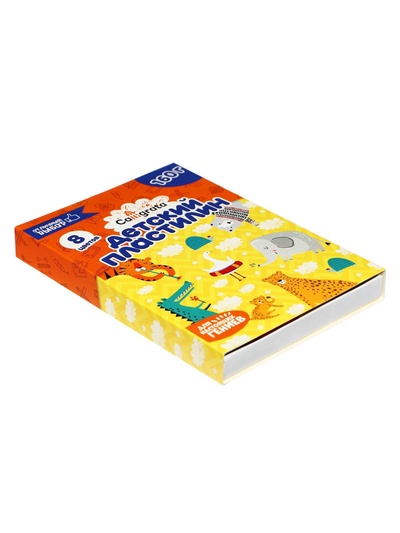 Пластилин Calligrata «Классический», 8 цветов, 160 г