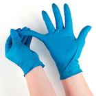 Перчатки хозяйственные нитриловые неопудренные Доляна, размер S, 3,5 гр, 100 шт/уп, цена за 1 шт, цвет голубой - Фото 2