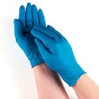Перчатки хозяйственные нитриловые неопудренные Доляна, размер S, 3,5 гр, 100 шт/уп, цена за 1 шт, цвет голубой - Фото 3