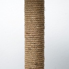 Когтеточка «Полка», 30×30×40 см, с подставкой, джут, серая - Фото 4