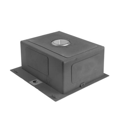 Мойка FABIA PROFI, 50×45 см, врезная, S = 3.0 и 0.8 мм, сифон с переливом + корзина