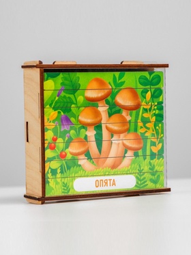 Пазл - палочки «Грибы»