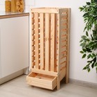 Ящик для овощей, 30 × 40 × 100 см, деревянный - Фото 5