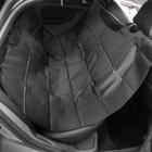 Накидка на заднее сиденье защитная, оксфорд, черная - Фото 1