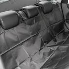 Накидка на заднее сиденье защитная, оксфорд, черная - Фото 3