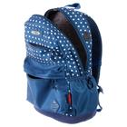 Рюкзак молодёжный, Merlin, 43 x 30 x 18 см, эргономичная спинка, синий - Фото 11