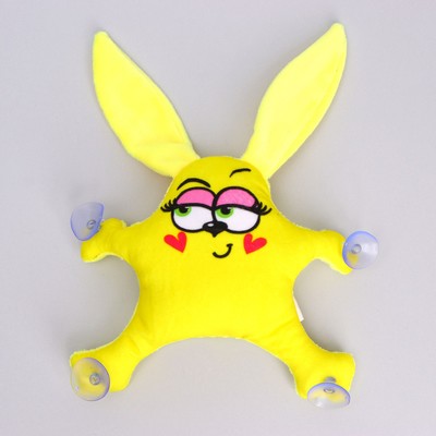 Игрушка для автомобиля «Зайка», на присосках, МИКС