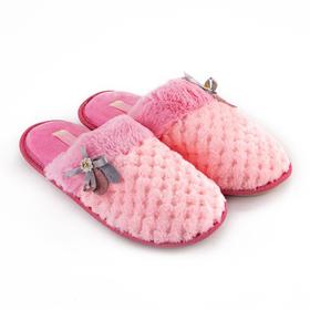 Тапочки женские домашние TinGo, размер 37, розовые  (артикул 4993555)  большой выбор товаров оптом и в розницу по низким ценам с доставкой