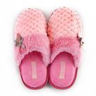 Тапочки женские домашние TinGo, размер 37, розовые - Фото 2