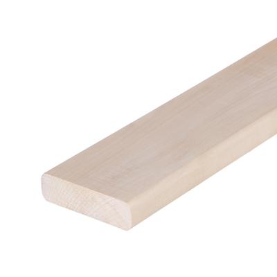 Полок прямой для бани «Добропаровъ», липа, сорт АB, 1700×90×26 мм