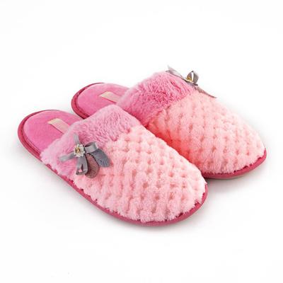 Тапочки женские, цвет розовый, размер 40
