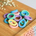 Резинки для волос, набор «Махрушка», единорог 100 шт. - Фото 3