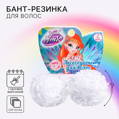 Бант для волос, 2 штуки 3.5 см, ВИНКС