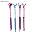 Ручка-прикол «Кристалл со стразами», синий стержень, шариковая, МИКС - Фото 5