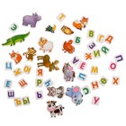 Магнитная книжка-игрушка «Учим буквы», с мешочком, 8 стр. - Фото 8