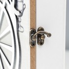 Ключница дерево "Эйфелева башня. Велосипед" 29,5х21,8х5,8 см  (артикул 4762574)  большой выбор товаров оптом и в розницу по низким ценам с доставкой