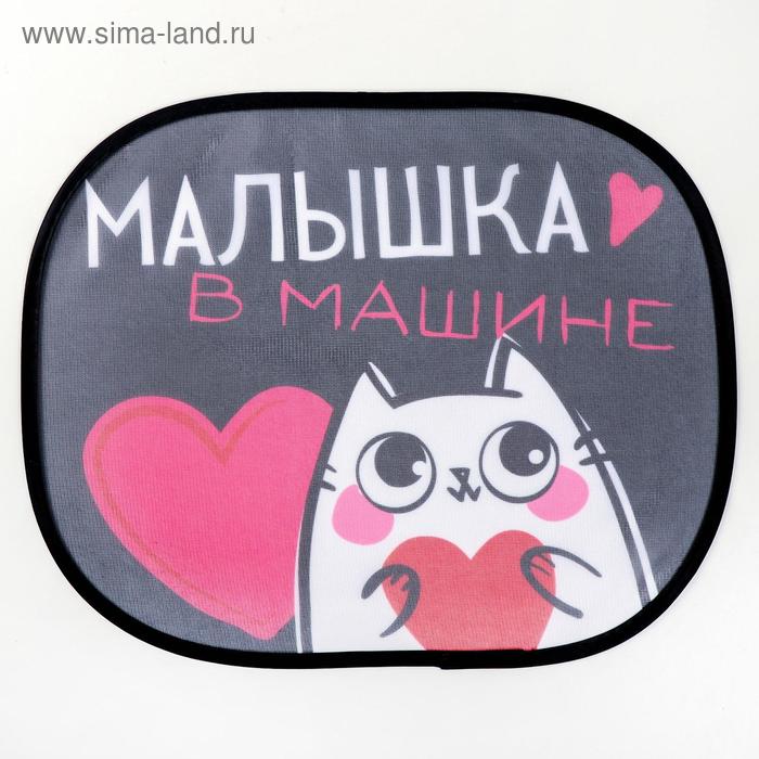 Шторки на боковое стекло «Малышка в машине», 2 шт - Фото 1