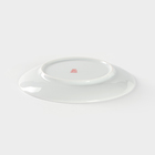 Тарелка фарфоровая «Прованс», d=17,5 см, белая, микс - фото 4309046