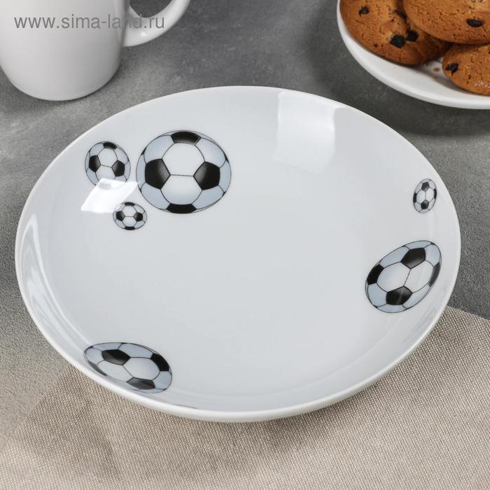 Тарелка глубокая «Матч», 700 мл, d=20,5 см - Фото 1