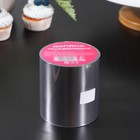 Лента ацетатная для обтяжки тортов Доляна, 200 мкр, 100 мм×5 м, прозрачная - Фото 3