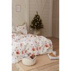 Постельное белье "Этель" Дуэт Jingle bells 143*215 см - 2 шт, 220*240 см, 70*70 см - 2 шт - Фото 8