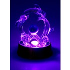 Сувенир на зеркальной подставке "Дельфины с Шаром на Волне" свет 9х6х14см - Фото 2