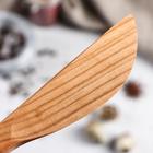 Нож деревянный, для масла, 20 см, массив черешни - Фото 3