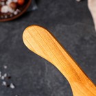 Нож деревянный, для масла, 20 см, массив черешни - Фото 7