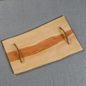 

Столешница деревянная из слэба, 54х33 см, массив ясеня
