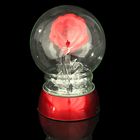 Сувенир световой стекло шар "Лебеди под розой" 10х14см - Фото 1