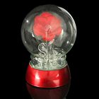 Сувенир световой стекло шар "Лебеди под розой" 10х14см - Фото 4