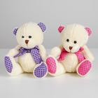 Мягкая игрушка «Белый мишка», цвета МИКС - Фото 2
