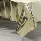 Скатерть одноразовая «Золото», 137×274 см, фольга - Фото 2