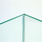 Аквариум Прямоугольный "Колонна Ширма" 10 литров, 25 х 13 х 31 см, чёрный - Фото 5