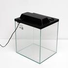 Террариум колонна 42 литров, 35 х 30 х 40 см, черный - Фото 3