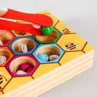 Развивающая игра «Достань и положи пчёлку» 4,5 × 14,5 × 20 см - Фото 2