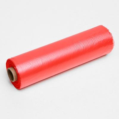 Набор пакетов фасовочных, на втулке, красный, 24×37 см, 8 мкм, 500 шт.