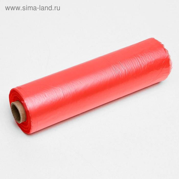 Набор пакетов фасовочных, на втулке, красный, 24×37 см, 8 мкм, 500 шт. - Фото 1