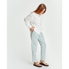 Брюки женские MINAKU: Enjoy цвет олива, р-р 50 - Фото 3