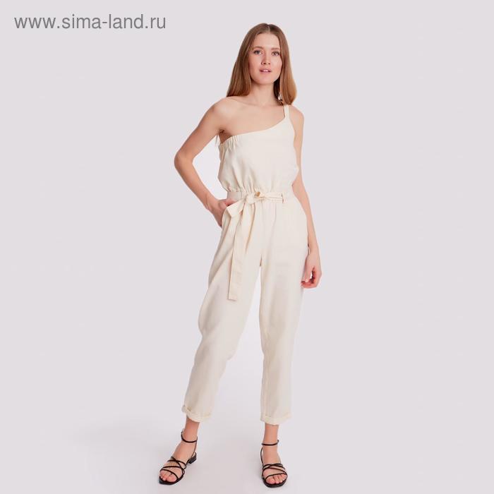 Комбинезон женский MINAKU: Enjoy цвет молочный, р-р 42 - Фото 1