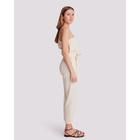 Комбинезон женский MINAKU: Enjoy цвет молочный, р-р 48 - фото 25403750