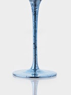 Бокал для шампанского Magistro «Мерцание», 190 мл, 7×24.5 см, стекло, синий 4711685