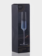 Бокал для шампанского Magistro «Мерцание», 190 мл, 7×24.5 см, стекло, синий 4711685