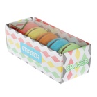 Набор ластиков фигурных «Макарун», 5 штук - Фото 4