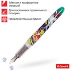 Ручка перьевая Luxor Ink Glide, 1 картридж, чернила синие, корпус микс - Фото 1