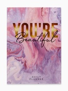 Ежедневник А5, 160 листов, в твердой обложке, You're beautiful - Фото 2